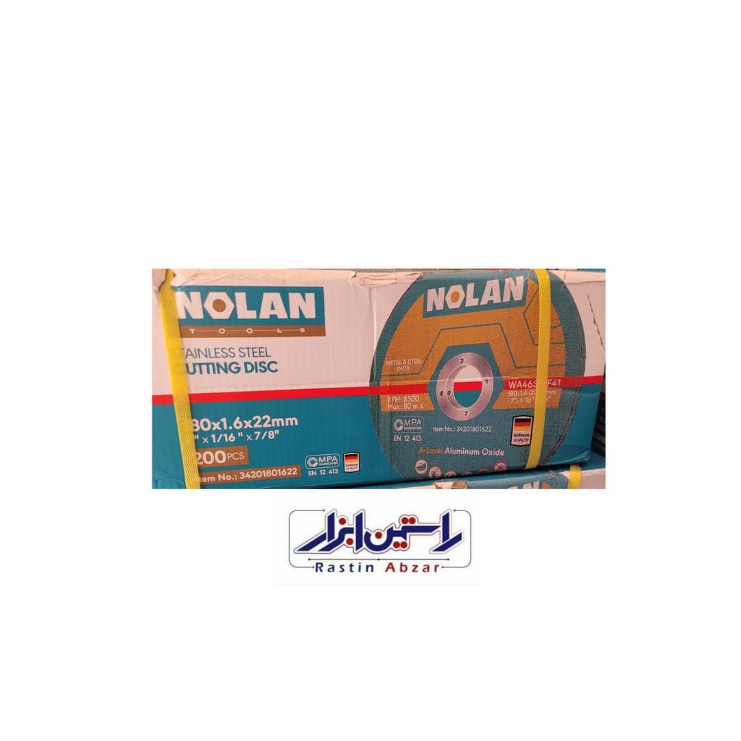 سنگ برش استیل ۱۸۰ نولان NOLAN 