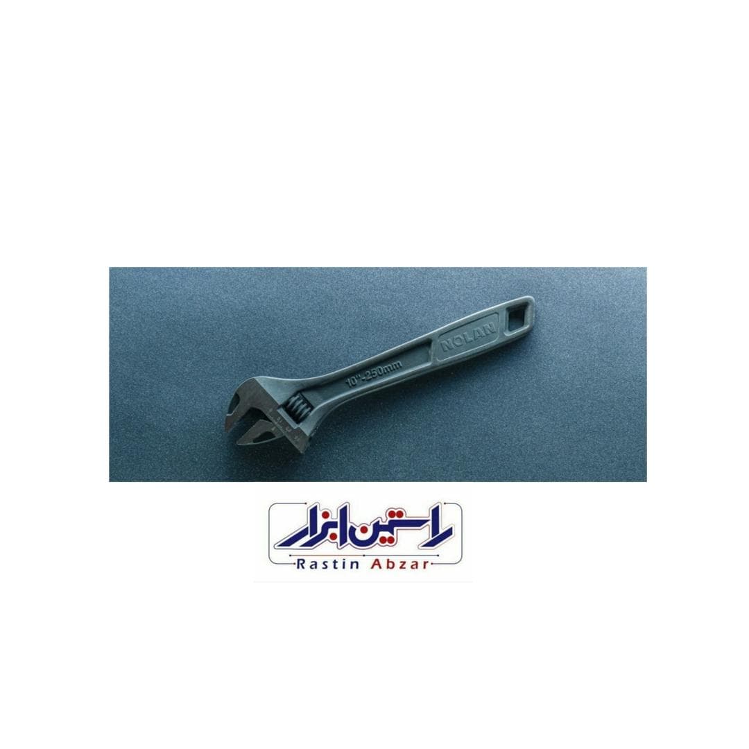 آچار فرانسه مشکی حرفه ای سایز ۸ نولان NOLAN 