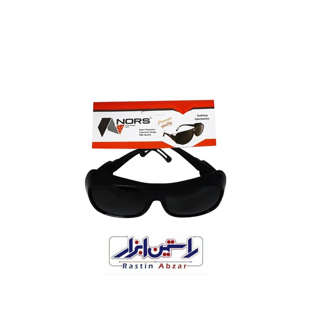 عینک جوشکاری مشکی NORS نورس NR-SF06
