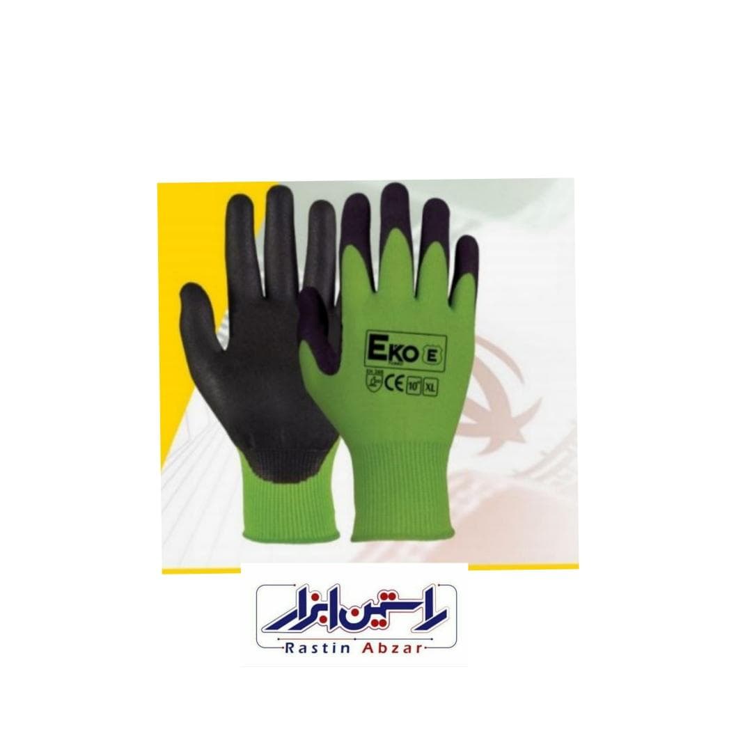دستکش نیتریل صنعتی اکو. EG-02 EKO